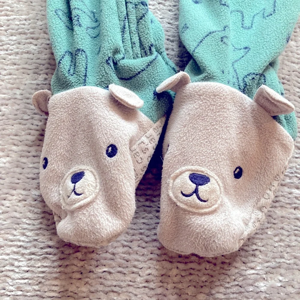 Carter’s Footie Pajamas PJs Bears‎ Fish 5T